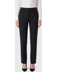 Semicouture - Tailored Wool Blend Trousers - Lyst