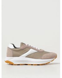 Corneliani - Sneakers in camoscio e nylon - Lyst