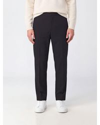 Lardini - Slim Fit Pleated Pure Virgin Wool Sartorial Trousers - Lyst