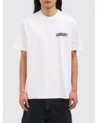 Carhartt - Organic Cotton T-Shirt With Logo - Lyst
