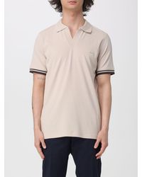 Fay - Basic Cotton Polo Shirt - Lyst