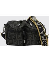 Fendi - Ff Monogram Calfskin Utility Cross-Body Bag - Lyst