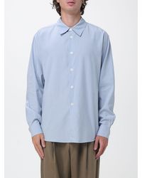 Our Legacy - Casual Lyocell And Cotton-Blend Shirt With French Collar - Lyst