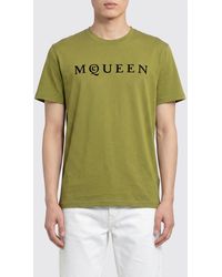 McQueen - Cotton Logo T-Shirt - Lyst