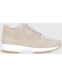 Hogan - Interactive Suede Sneakers - Lyst
