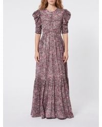 Isabel Marant - Sichellia Printed Cotton Voile Dress - Lyst