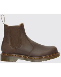 Dr. Martens - 2976 Leather Chelsea Boots With Goodyear Welt Sole And Rear Pull Tab - Lyst