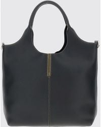 Tod's - Small Leather Shopping Tote Bag - Lyst