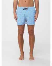 Save The Duck - Graphic Print Swim Shorts With Elasticated Drawstring Waist By - Lyst