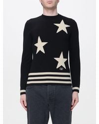 Valentino - Cashmere And Virgin Wool Sweater With Stars - Lyst