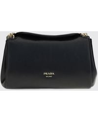 Prada - Leather Shoulder Bag - Lyst