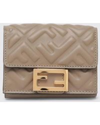 Fendi - Baguette Micro Ff Wallet - Lyst