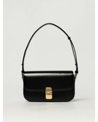 A.P.C. - Bandolera Mujer - Lyst
