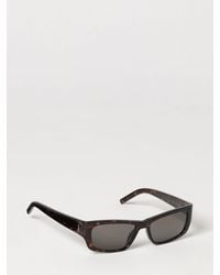 Saint Laurent - Tortoiseshell Acetate Sunglasses With Ysl Monogram - Lyst