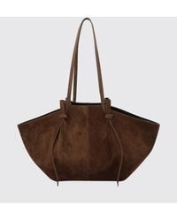 Yuzefi - Large Mochi Hammered Leather Bag - Lyst
