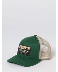 Filson - Baseballkappe Aus Baumwolle Und Mesh Mit Logo - Lyst