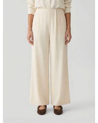 Alysi - Silk Palazzo Pants - Lyst