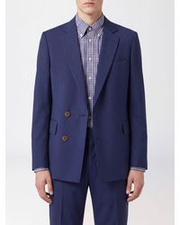 Vivienne Westwood - Double-Breasted Wool Blazer With Classic Lapels - Lyst