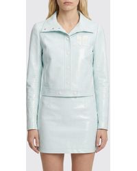 Courreges - Courr&Egrave	Ges Patent Leather Jacket - Lyst