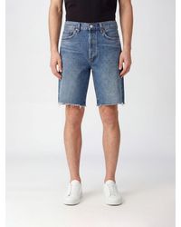 Agolde - Knee-Length 5-Pocket Denim Shorts - Lyst