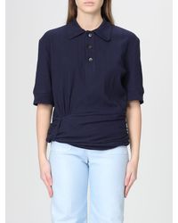 Victoria Beckham - Organic Cotton Polo Shirt - Lyst