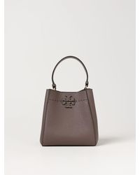 Tory Burch - Mcgraw Bag In Grained Leather - Lyst
