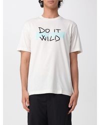 Just Cavalli - Cotton T-Shirt With Logo - Lyst