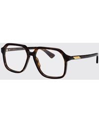 Bottega Veneta - Acetate Optical Glasses - Lyst