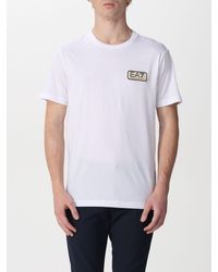 EA7 - Gold Label T-shirt In Cotton - Lyst
