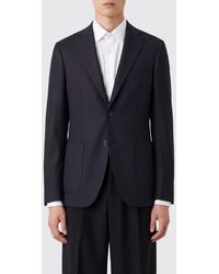 Barena - Single-Breasted Virgin Wool Blazer With Patch Pockets - Lyst