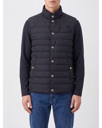 Brunello Cucinelli - Chaleco Acolchado De Nailon Hidrófugo Con Cuello Alto - Lyst