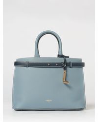 Lancel - Faubourg Grained Leather Bag - Lyst
