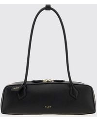Alaïa - Medium Le Teckel Leather Shoulder Bag With Tubular Double Handle - Lyst