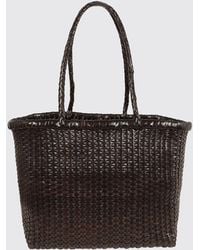 Dragon Diffusion - Woven Leather Bag - Lyst