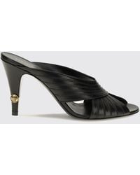 Versace - Gianni Nappa Leather Mules - Lyst