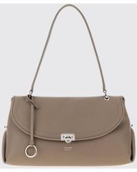 Ferragamo - Mittelgroße Schultertasche Sofia 2026 Aus Glattem Kalbsleder - Lyst