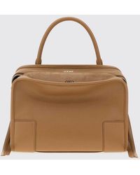 Loewe - Amazona 180 Calfskin Leather Handbag With Removable Shoulder Strap - Lyst