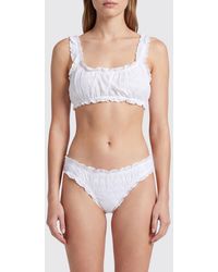Polo Ralph Lauren - Stretch Nylon Bandeau Swimsuit - Lyst