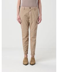 Mason's - Stretch Cotton Cargo Trousers - Lyst