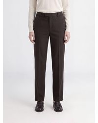 PT Torino - High-Waisted Virgin Wool Skinny Tailored Trousers - Lyst
