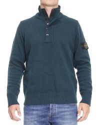stone island quarter zip jumper
