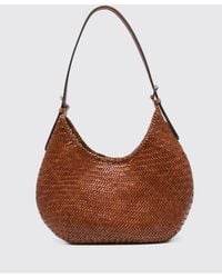 Dragon Diffusion - Mezza Luna Woven Leather Bag - Lyst