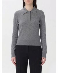 Jil Sander - Virgin Wool Knit Polo Shirt - Lyst