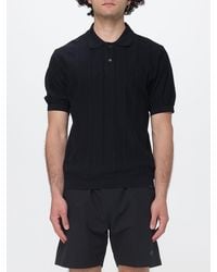 Paul & Shark - Paul &Amp Shark Cotton Knit Polo Shirt - Lyst