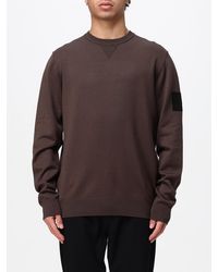OUTHERE - Crewneck Jumper With Dropped Shoulders - Lyst