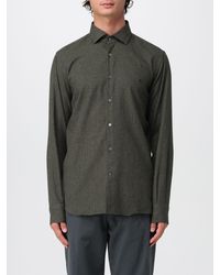 Brooksfield - Camicia Con Stampa Pied De Poule - Lyst