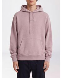 Maison Kitsuné - Maison Kitsun&Eacute Relaxed Fit Cotton Hoodie With Embroidered Logo - Lyst