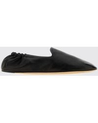 The Row - Casa Lamb Nappa Loafers With Elasticated Heel - Lyst