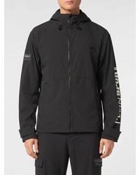 Philipp Plein - Hooded Windbreaker - Lyst