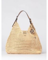 Michael Kors - Nolita Large Hobo Bag With Crochet Finish - Lyst